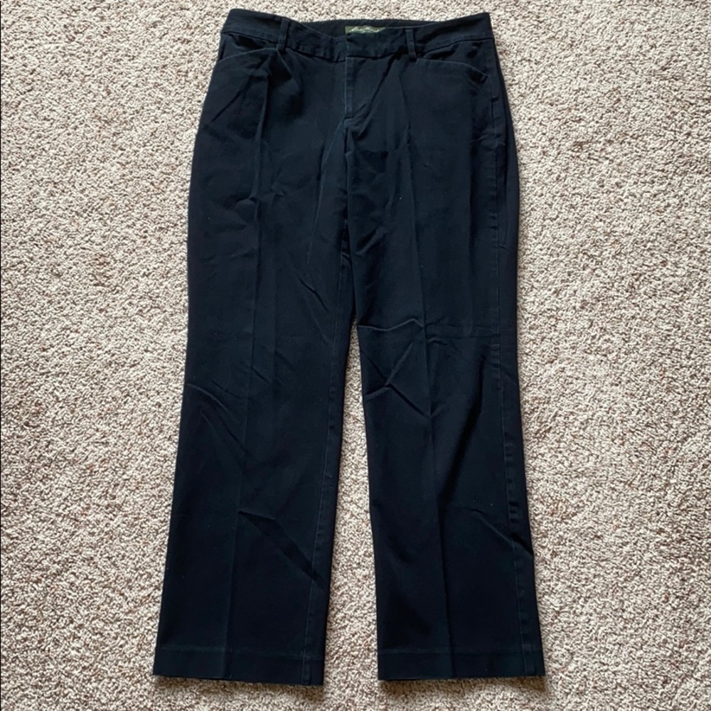 Women’s Eddie Bauer Black Pants Size 8 Short